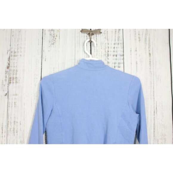 Appleseeds Blue Full Zipper Light Jacket Casual Exercise Size Small Pet - Picture 8 of 10